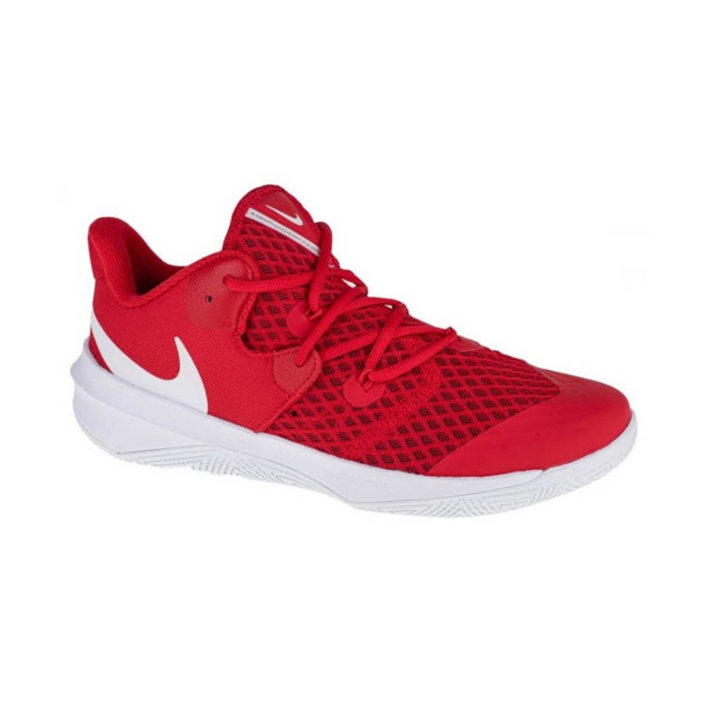 NEW Nike Womens Red White Zoom Hyperspeed Court Lace Up Volleyball Shoes size 1